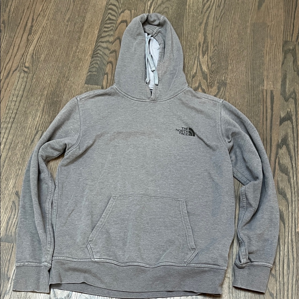 The North Face Heather Gray Hoodie